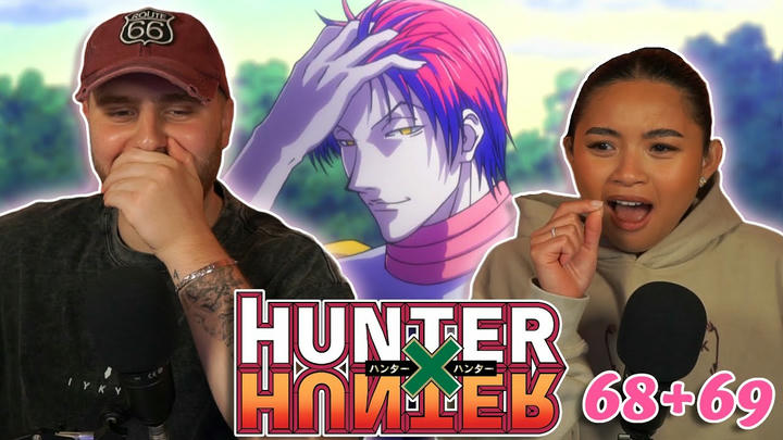 HISOKA IS BACK!! (With His Cheeks) - Hunter X Hunter Episode 68 + 69 REACTION + REVIEW!