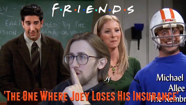 BRITISH ROSS APPEARS... - Friends 6X04 - 'The One Where Joey Loses His Insurance' Reaction