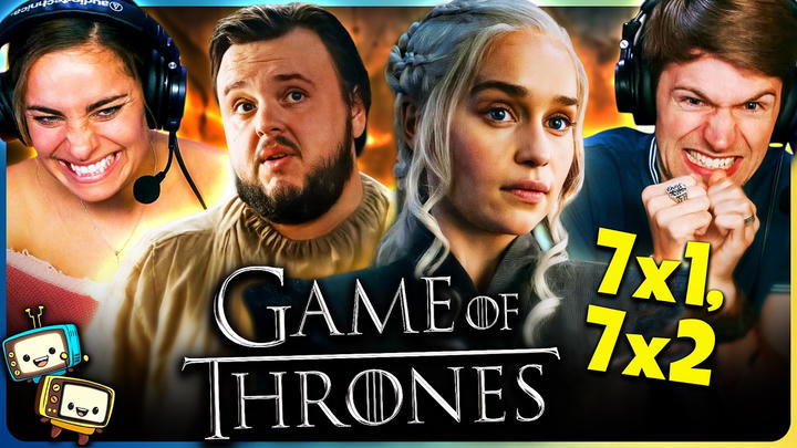 GAME OF THRONES 7x1 & 7x2 Season Reaction! | First Time Watch! |
