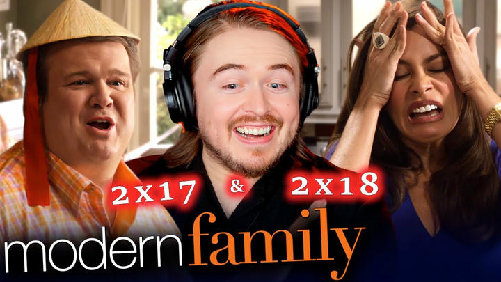 *PUSHING YOUR WIFE?!* Modern Family Season 2 Ep 17 & 18 Reaction: FIRST TIME WATCHING