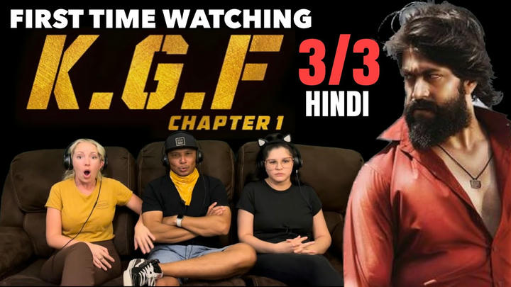 K.G.F Chapter 1 (2018) - First Time Watching | Movie Reaction With HINDI Audio Part 3