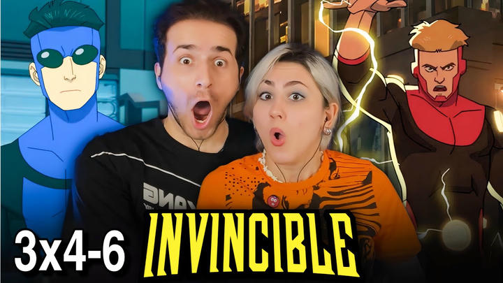 INVINCIBLE SEASON 3 EPISODE 4-5-6 REACTION - FIRST TIME WATCHING - REVIEW