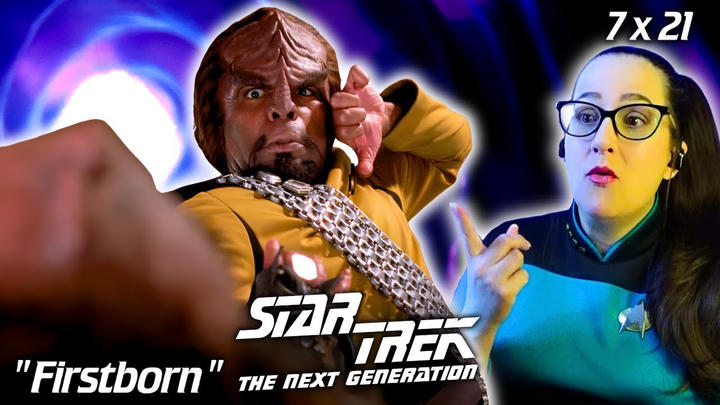 🖖Star Trek: The Next Generation 7x21 Firstborn FIRST TIME WATCHING Reaction