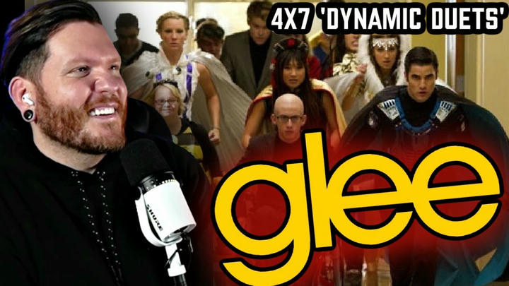 A love triangle?! | First time watching GLEE 4x7 'Dynamic Duets' REACTION