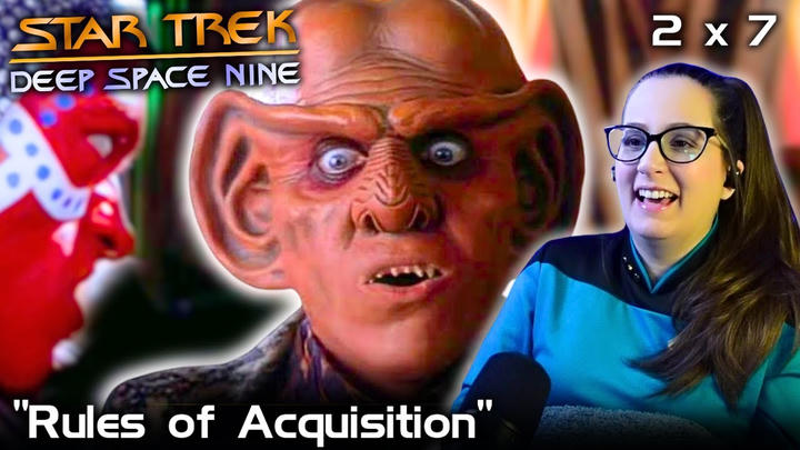 🖖Star Trek: Deep Space Nine 2x7 Rules of Acquisition FIRST TIME WATCHING Reaction