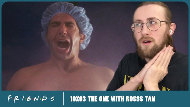 ROSS, WHY! - Friends 10X03 - 'The One with Ross's Tan' Reaction