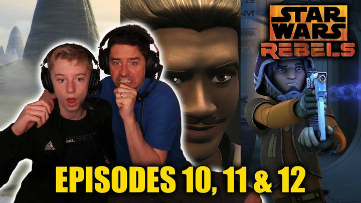 Star Wars Rebels: Season 1 - Episodes 10, 11 & 12 (First Time Watching Reaction)