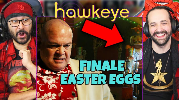 HAWKEYE 1x6 EASTER EGGS & BREAKDOWN REACTION!! Finale Details You Missed | Kingpin