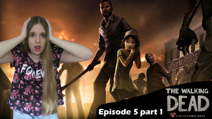 THEY'RE EVERYWHERE!!! -The walking dead telltale -Episode 5 part 1