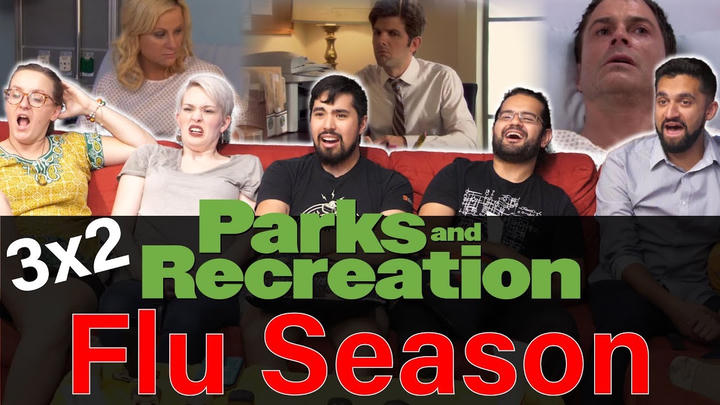 Parks and Recreation - 3x2 Flu Season - Group Reaction