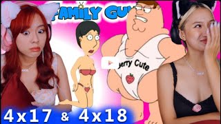 Asian Girls React | Family Guy Season 4 | Ep 17 & 18 (Family Guy Reaction)