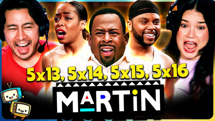 MARTIN (1996) 5x13, 5x14, 5x15 & 5x16 Reaction! | First Time Watch | Martin Lawrence w/ Jaby Koay