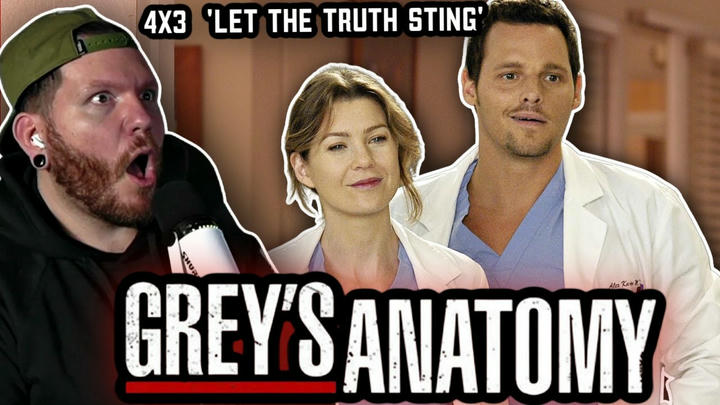 First time watching Grey's Anatomy REACTION 4x3 'Let the Truth Sting'