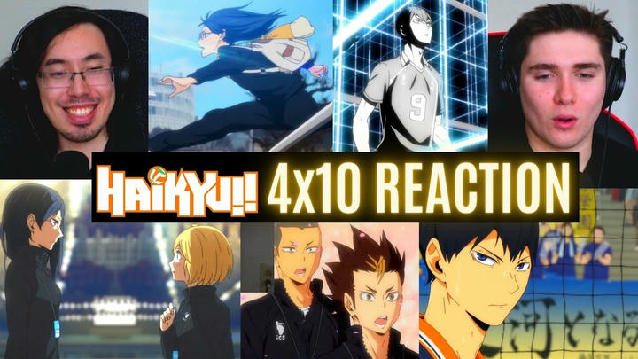 REACTING to *4x10 Haikyuu!!* SHIMIZU SHINES!!! (First Time Watching) Sports Anime