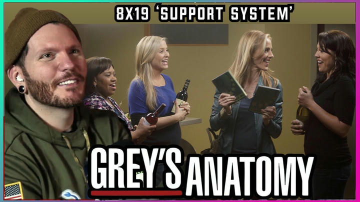 First time watching Grey's Anatomy REACTION 8x19 'Support System'