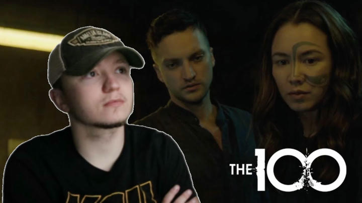 The 100 S7E12 'The Stranger' REACTION