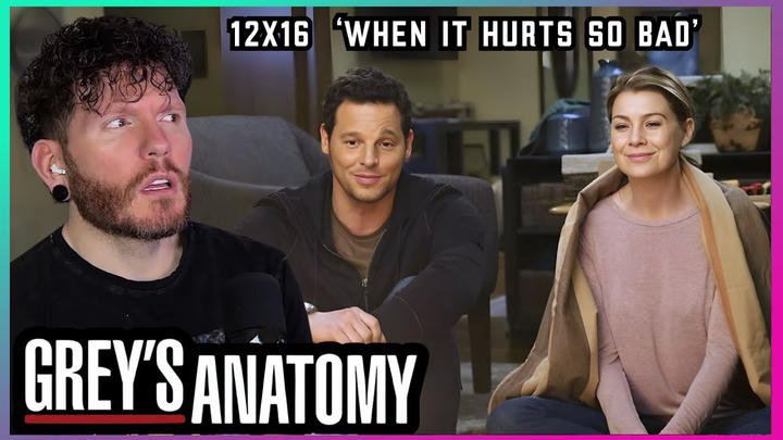 FIRST TIME WATCHING Grey's Anatomy REACTION 12x16 'When It Hurts So Bad'