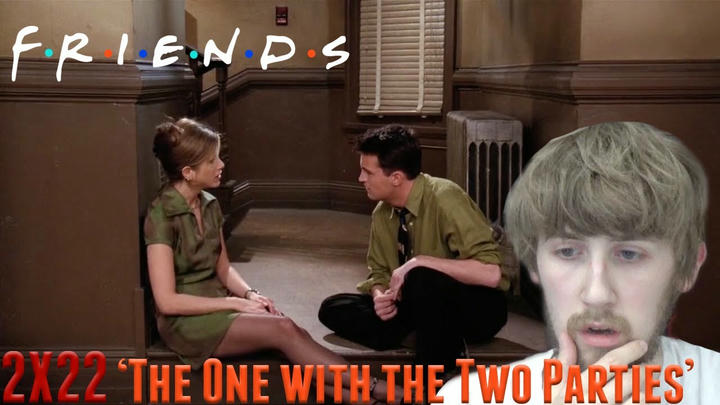 Friends Season 2 Episode 22 - 'The One with the Two Parties' Reaction
