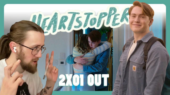 NICK & CHARLIE ARE BACK! - Heartstopper 2X01 - 'Out' Reaction