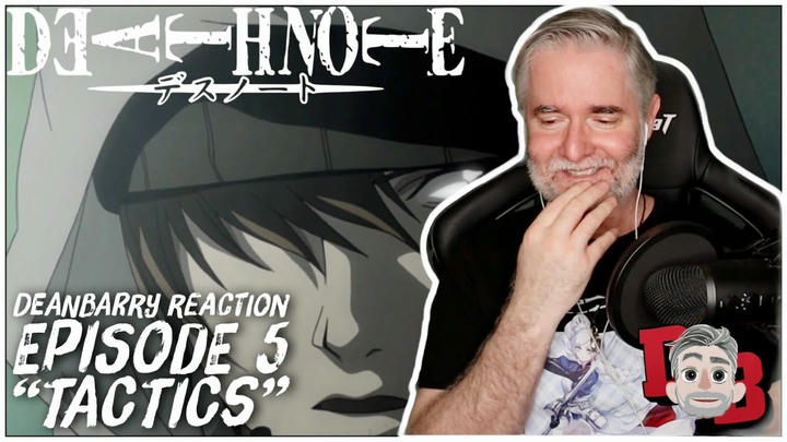 Death Note - Episode 5 "Tactics" REACTION
