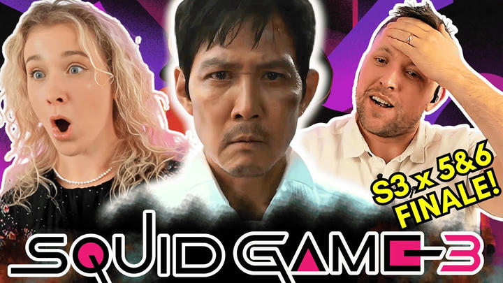 SQUID GAME Season 3 Ep 5 & 6 FINALE Reaction! We Did NOT See That Coming! First Time Watching 오징어 게임