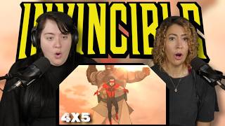 Invincible Reaction 4x5 "Give Us a Moment" | First Time Watching
