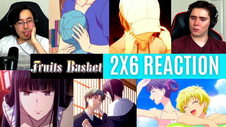 REACTING to *2x6 Fruits Basket* THE BEACH ARC!! (First Time Watching) Shoujo Anime