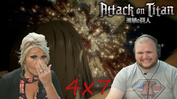 ATTACK ON TITAN 4x7 REACTION | Assault