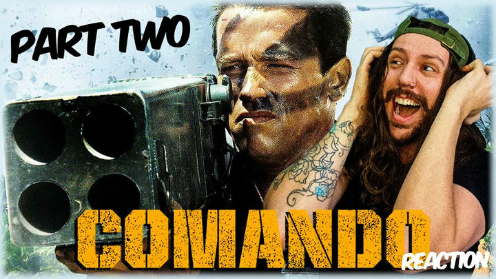 First Time Watching COMMANDO (1985) Reaction & Commentary - Part 2