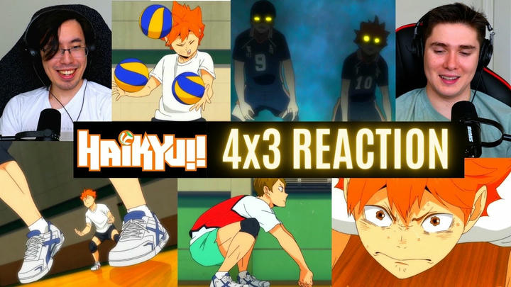 REACTING to *4x3 Haikyuu* HINATA RECIEVES!! (First Time Watching) Sports Anime