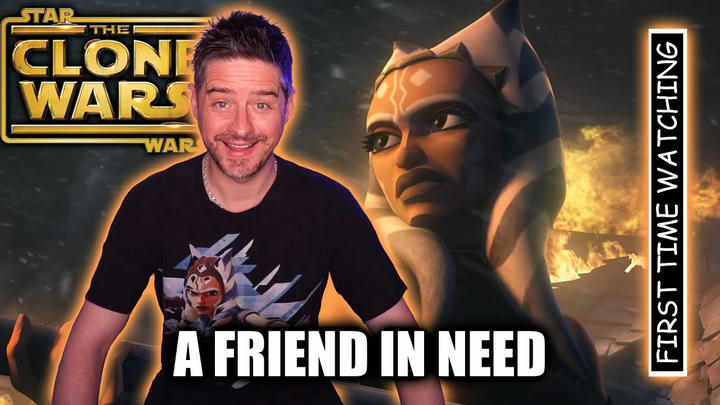 Star Wars: The Clone Wars (A Friend In Need) FIRST TIME WATCHING REACTION!