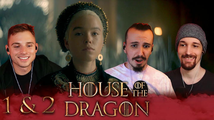 HOUSE OF THE DRAGON 1x1 & 1x2 SUPERCUT REACTION!!!