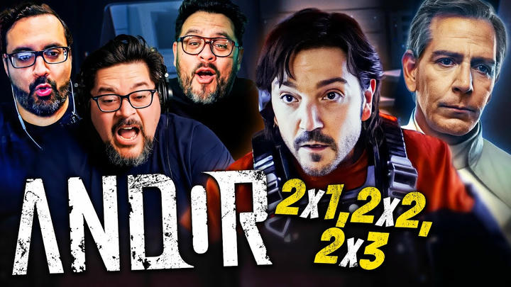 ANDOR SEASON 2 EPISODE 1, 2, 3 REACTION! 2x1, 2x2, 2x3 Review | Star Wars • Diego Luna • Disney+