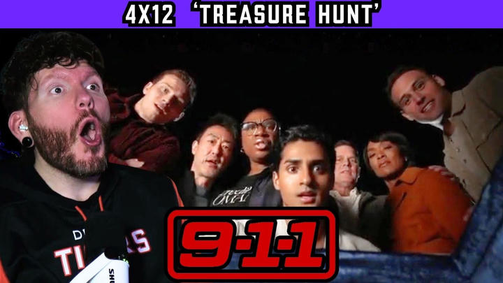 First time watching 9-1-1 4x12 'Treasure Hunt' REACTION