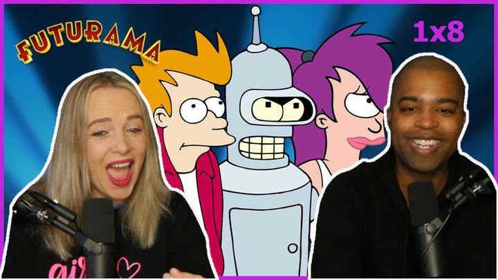 Futurama 1x8 - "A Big Piece of Garbage" - REACTION 🔥
