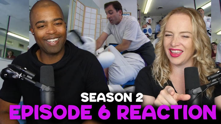 The Office - 2x6 - "The Fight" (Jane and JV Reaction 🔥)