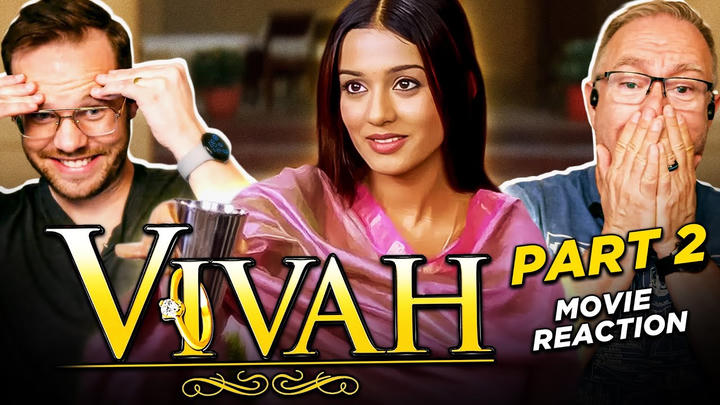Vivah (2006) Movie Reaction  Part 2/3 | Shahid Kapoor | Amrita Rao | Bollywood Romance