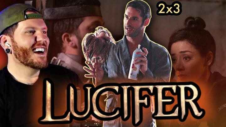 First time watching LUCIFER 2x3 REACTION Sin-Eater | I LOVE THIS SHOW!