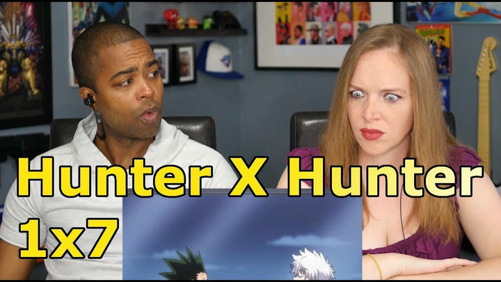 UNCUT Hunter X Hunter 1x7 "A Showdown x on x the Airship" (REACTION 🔥)