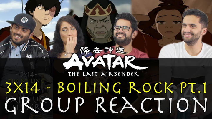 Avatar: The Last Airbender -  3x14 Boiling Rock Part 1 - Group Reaction