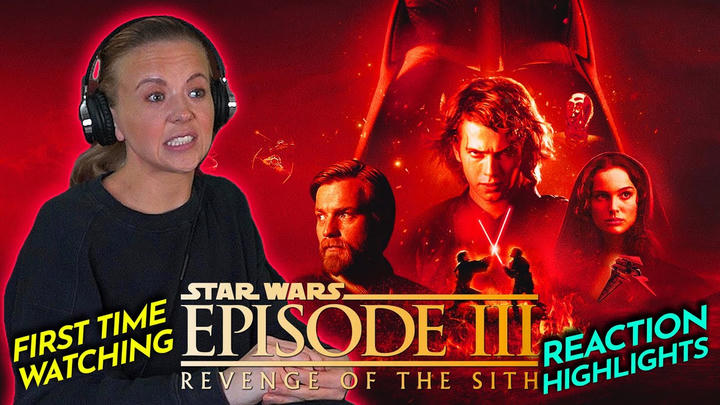 Mia gets emotional for STAR WARS REVENGE OF THE SITH (2005) Movie Reaction FIRST TIME WATCHING