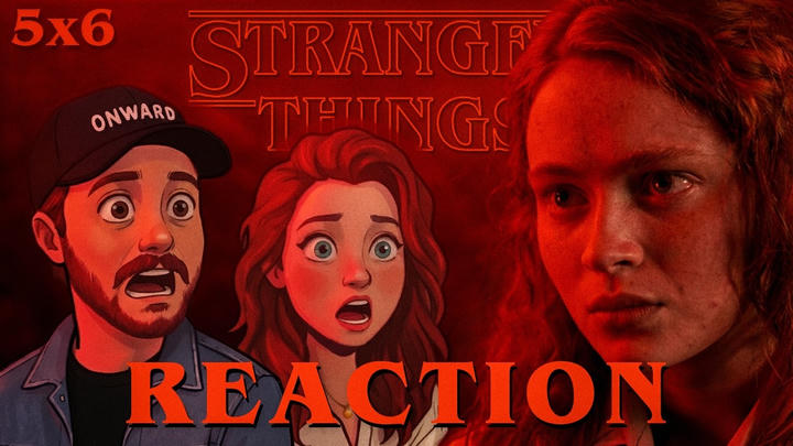 Stranger Things AUDIO REACTION 5x6 “Escspe from Camazotz” MARRIED COUPLE REACTION | Breakdown+Review