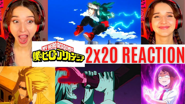 REACTING to *2x20 My Hero Academia* A TALE FROM THE PAST!! (First Time Watching) Shonen Anime