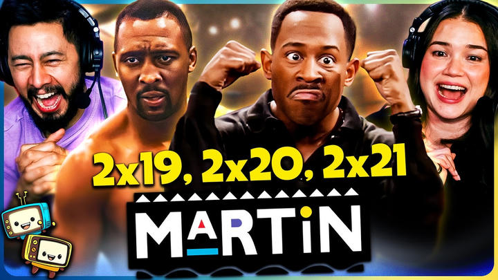 MARTIN (1993) 2x19, 2x20 & 2x21 Reaction! | First Time Watch | Martin Lawrence