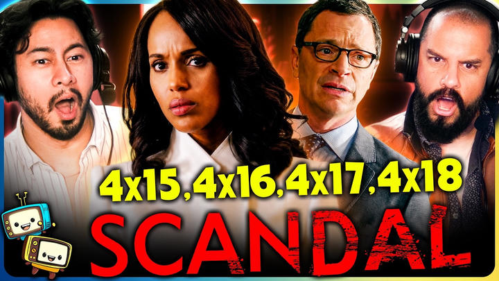 SCANDAL 4x15, 4x16, 4x17, 4x18 Reaction! | Kerry Washington | Shonda Rhimes