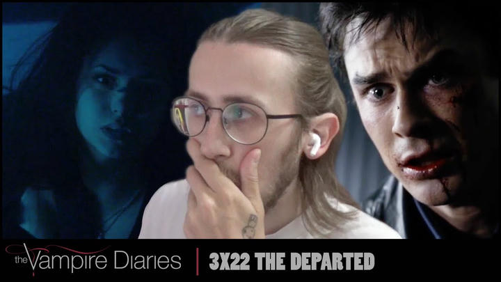 BEST EPISODE! - The Vampire Diaries 3X22 - 'The Departed' Reaction