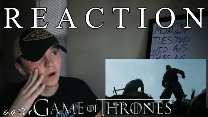 Game of Thrones S6E9 'Battle of the Bastards' REACTION Part 1