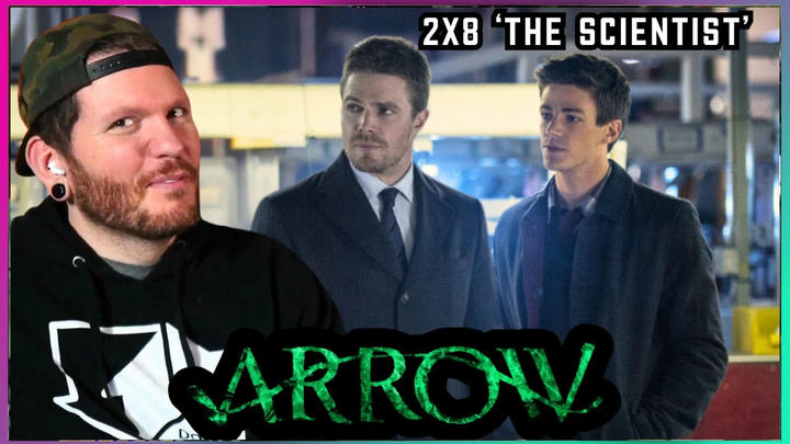 Introducing Barry Allen ⚡️ | First time watching ARROW Reaction 2x8 'The Scientist'