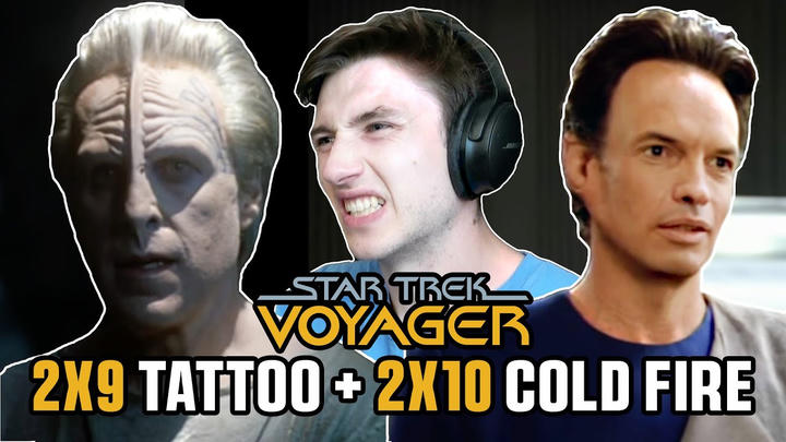 STAR TREK VOYAGER 2x9/2x10 “Tattoo” and “Cold Fire” FIRST TIME WATCHING REACTION!