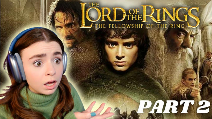 THE LORD OF THE RINGS - THE FELLOWSHIP OF THE RING (part 2/2) (extended edition) FIRST TIME REACTION